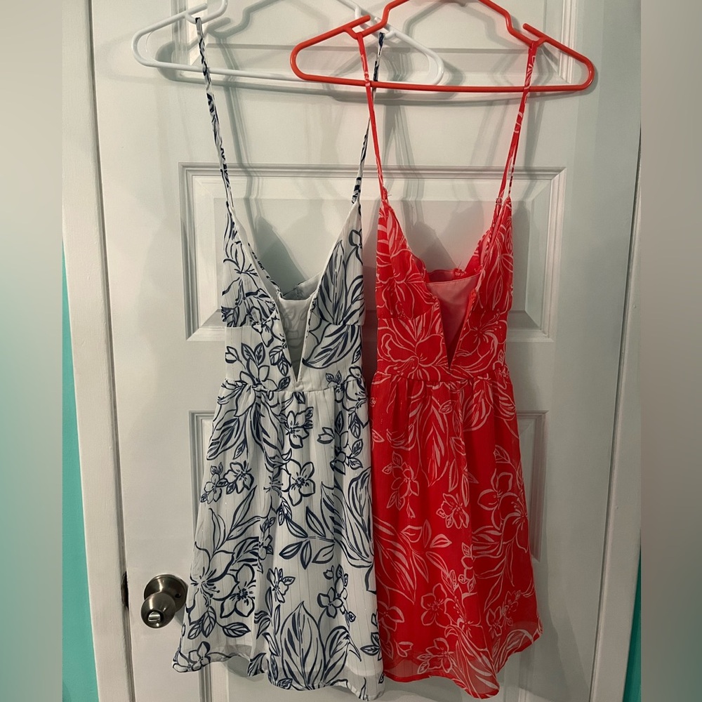 NWT and NWOT SHEIN Vcay Floral Dresses size large